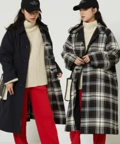 【美品】リバーシブルステンカラーコートKinloch Anderson【完売品】
