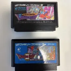 ファミリーコンピュータ　ドラゴンクエスト セット