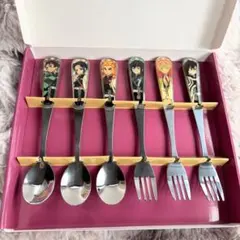 鬼滅の刃 カトラリーセット2 フォーク スプーン セット 鬼滅　スプーンフォーク