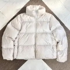 UNIQLO ULTRA LIGHT DOWアイボリー ダウンジャケット L