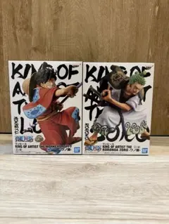 ワンピース KING OF ARTIST ワノ国　ルフィ　ゾロ　未開封