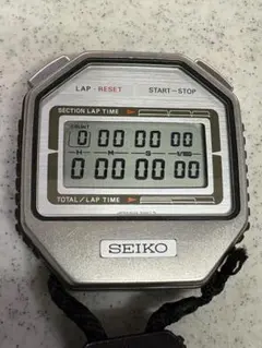 未使用品級】セイコー SEIKO ストップウオッチ タイムキーパー ビブ