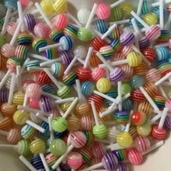 キャンディ ロリポップ ネイルパーツ デコパーツ 30個 - メルカリ