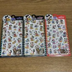ディズニー ミッキー　立体シール 3点セット