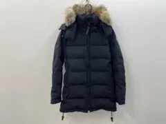 【美品】クリーニング済 カナダグース ダウンジャケト ネイビー ファー付き