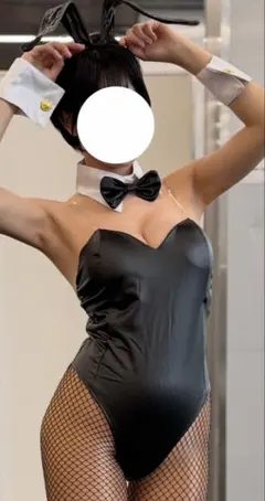 バニーガール コスプレ衣装 ブラック　Mサイズ
