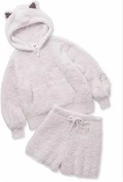 gelat piqueジェラプリンパーカー&ショートパンツ