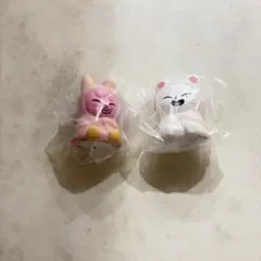 SKZOO ライトマスコット ガチャ ジニレット トゥエッキ 2個セット