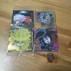 ハンターハンター　シールウエハース　4枚