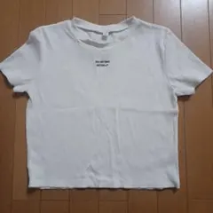 【GU】リブTシャツ　150