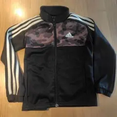 adidas ジャージ ブラック パープル