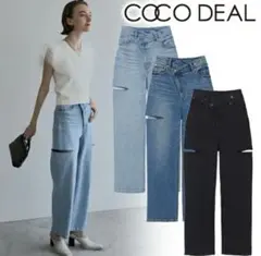 COCO DEAL ウエストデザインデニムパンツのサムネイル