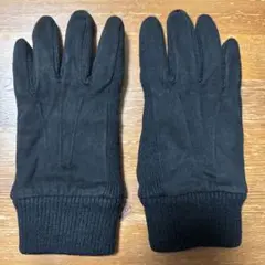 黒い5本指グローブ