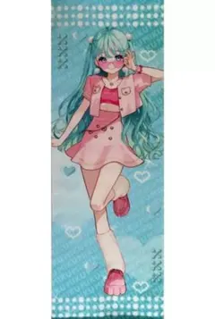巡音ルカ 14th 楽天コレクション A賞 スリムタペストリー 初音ミク