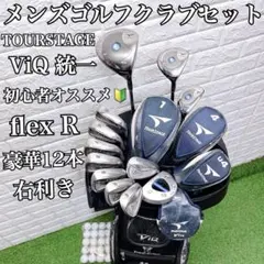 R710 ツアーステージ ゴルフクラブ メンズ フルセット 13点 ViQ 男性