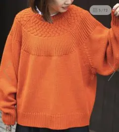 コーエン キュウシンタンショクニット オレンジ Mサイズ