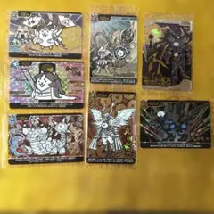 にゃんこ大戦争ウエハースカード7枚セット