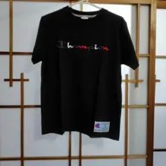 Champion ブラック Tシャツ Sサイズ