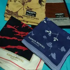 【SONIARYKIEL】ハンカチ４枚