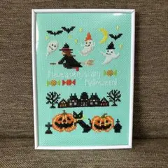 ハロウィン 刺繍フレーム