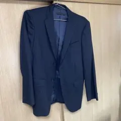 UNIQLO テーラードジャケット ネイビー スリムフィットのサムネイル