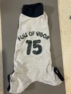 犬服 つなぎ　FULL OF VIGOR サイズDML