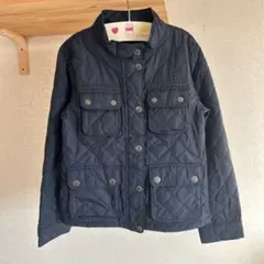 GapKids ネイビー キルティングジャケット 130cm