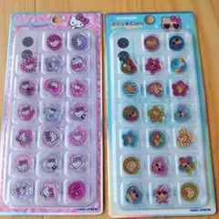 正規品　ハローキティ　おはじきシール　kiracoro サンリオ　日焼けキティ