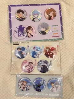 エヴァンゲリオン　缶バッジセット