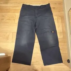 Dickies ルーズフィット ワークパンツ ネイビー