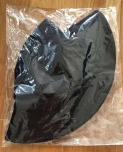 【新品】ファミリア　 コーデュロイ バケットハット ブラック　帽子　黒