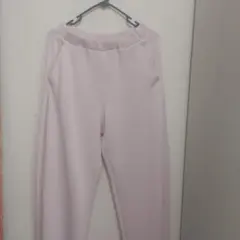 ユニクロGARLS 　ピンク スウェット カーブパンツ