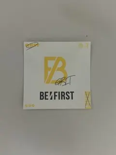 BE:FIRST GRIT ハッシュタグキャンペーン ステッカー