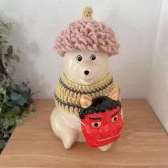 しろくま貯金箱小物＊節分set