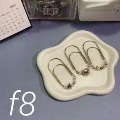 大きめ可愛い ペーパークリップ バインダー貯金 f8