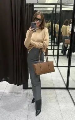 ZARA ZW COLLECTIONスリットペンシルスカート完売品