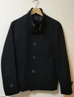 RAGEBLUE ネイビー ピーコート ウールコート メンズコート