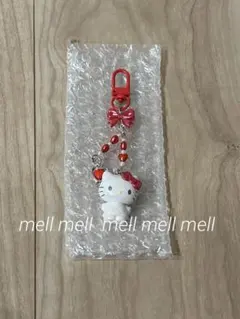 ハローキティ　ミニチュアキルト　シークレットキーホルダー