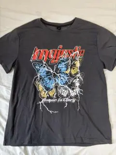 Tシャツ グレー イラスト