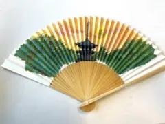 F】平山郁夫画伯 扇子 2本セット 風景画 和装小物 京扇子 - メルカリ