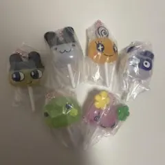たまごっち カラフルキャンディチャーム 全6種　コンプリート　ガチャガチャ