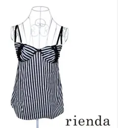 ★未使用★【rienda】ストライプキャミワンピース