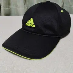 【ボーイズ】adidas メッシュキャップ ブラック×ライムグリーンのサムネイル