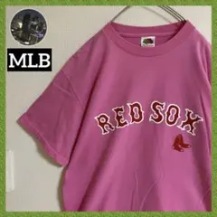 ボストンレッドソックスMLBメジャーリーグTシャツtシャツアーチビッグロゴTEE