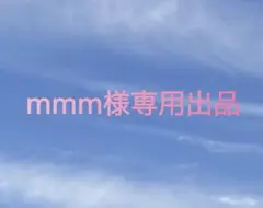 mmm様専用出品
