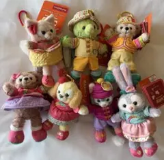 あ*し様 香港ディズニーランド　ダッフィーアンドフレンズ　ぬいぐるみキーホルダー