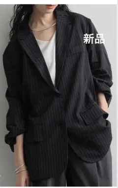 アンティカ 新品　最終値下げ　ストライプジャケット