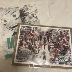 ジャンプフェスタJF2025 ヒロアカ クリアファイル 原画展フライヤーセット④