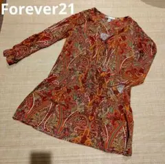 Forever21 パターン柄 Mサイズ チュニック