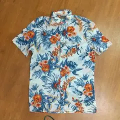Seven様専用ZARA MAN フローラル柄 花柄半袖シャツアロハシャツ S